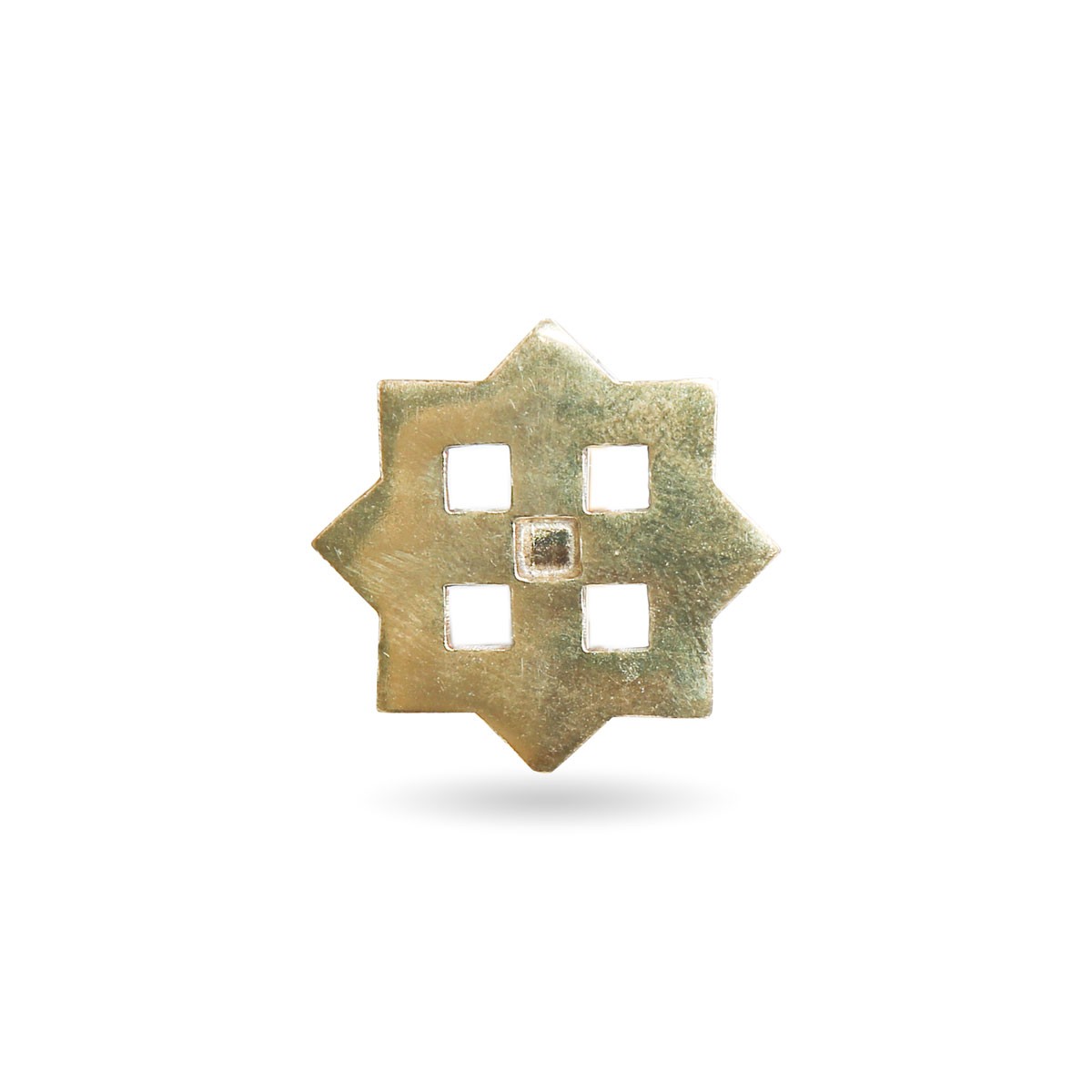 Gold Plated Ring | Floral Style Brass Ring 3