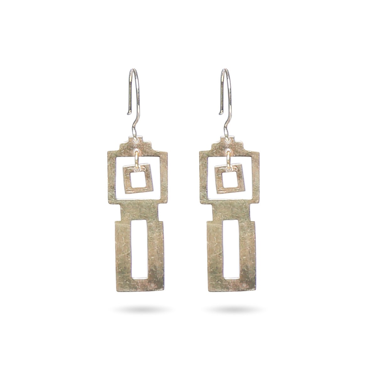 Gold Plated Dangle Earrings | Drop Hook Earrings 1