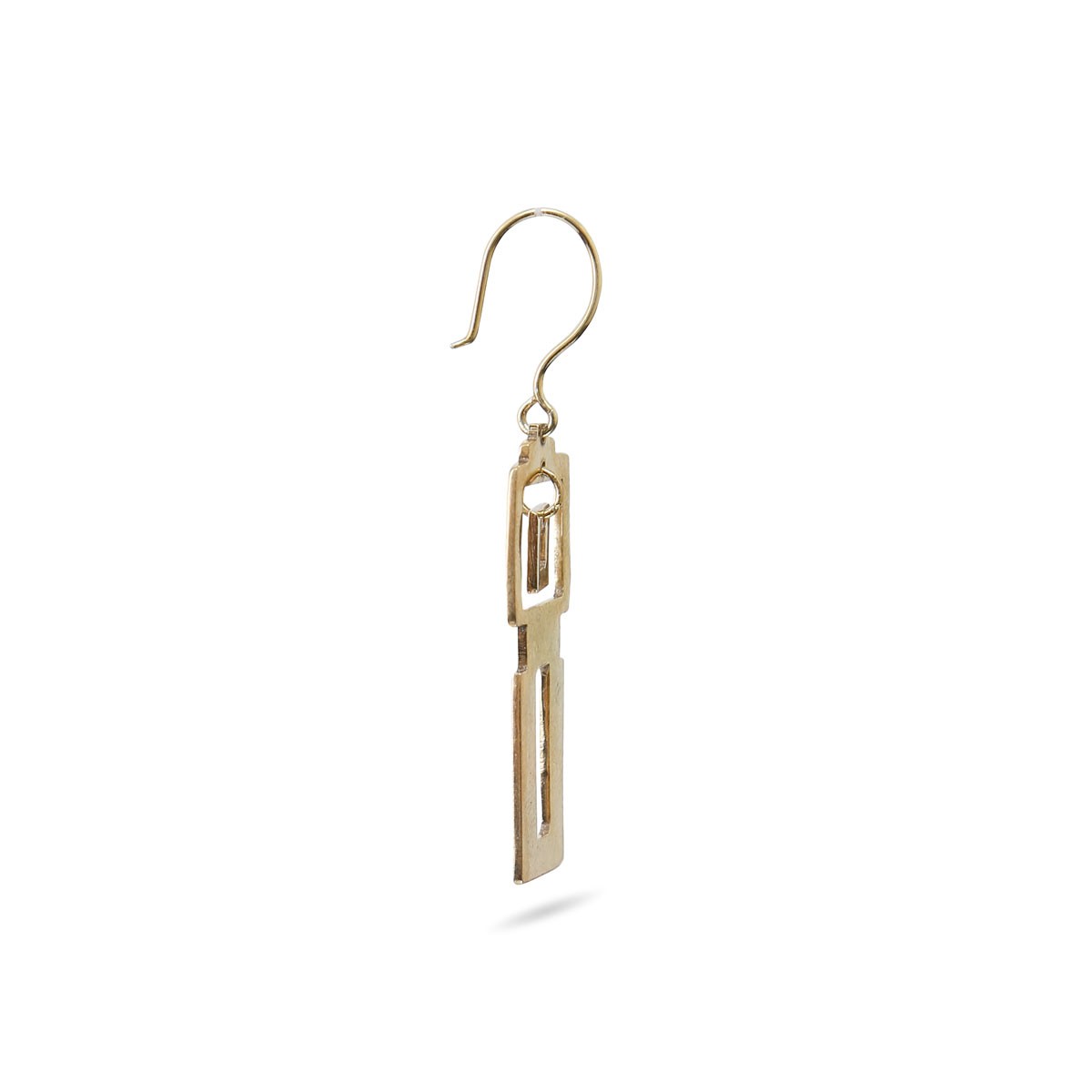 Gold Plated Dangle Earrings | Drop Hook Earrings 3