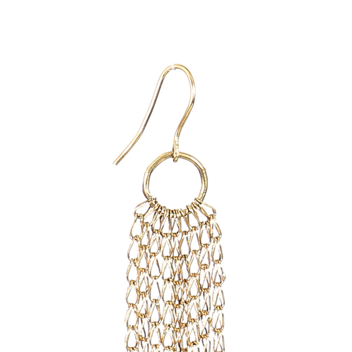 Gold Plated Shoulder Earrings | Drop Hook Earrings 2