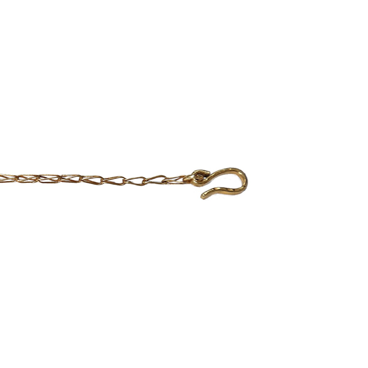 Turkmen Brass Chain Bracelet | Gold Plated Bar Bracelet 3