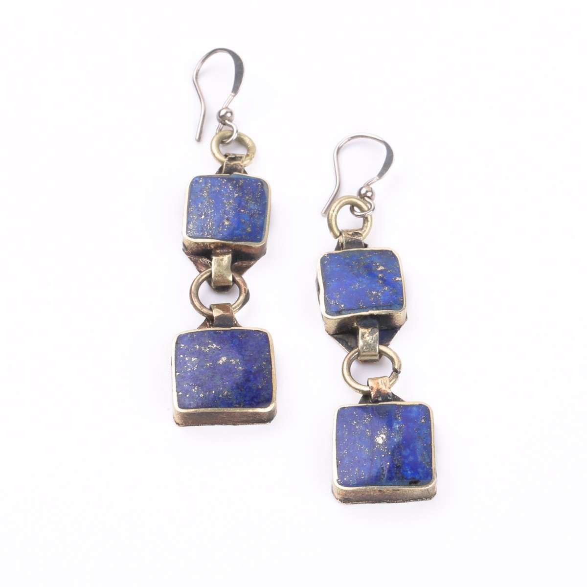 Lapis Lazuli Earrings | Dangle Silver Earrings 3