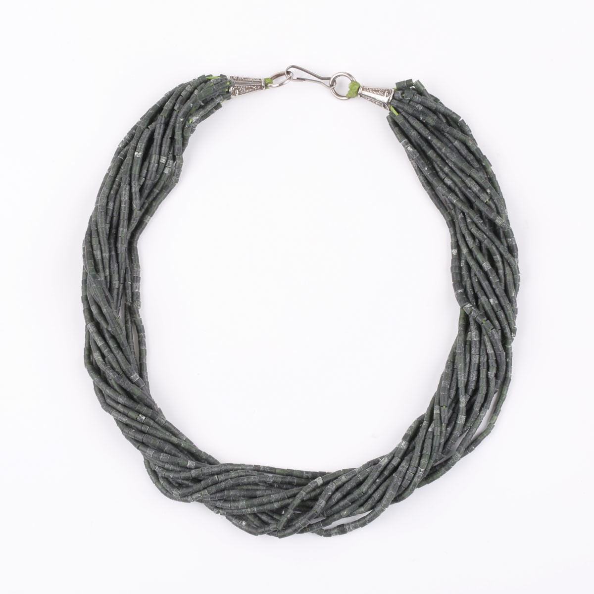 Jade Stone Necklace | Twisted Necklace 1