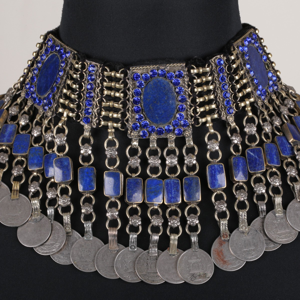 Lapis Lazuli Choker Set | Traditional Bridal Choker Set 2