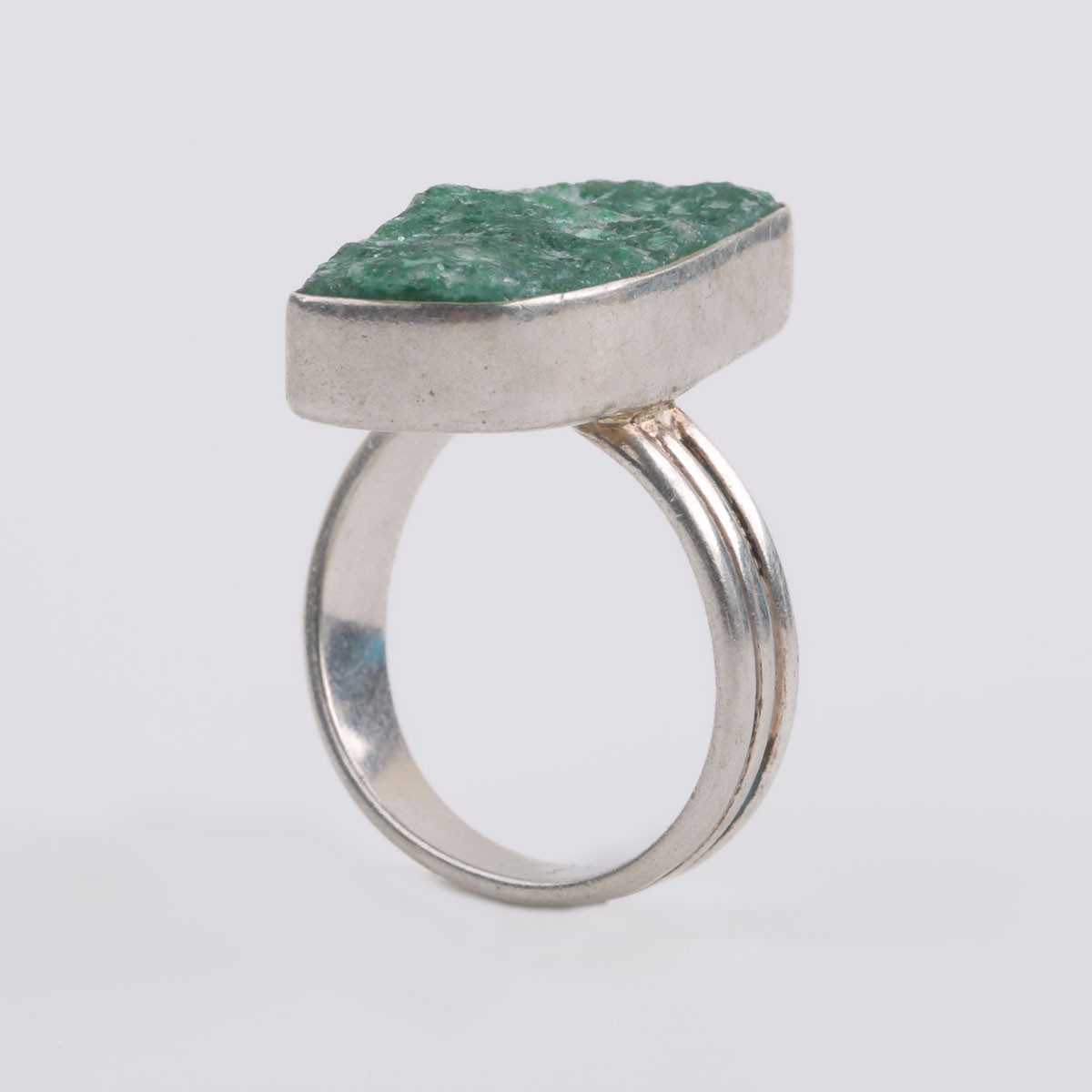 Silver Turquoise Ring | Leaf Shape Ring 2