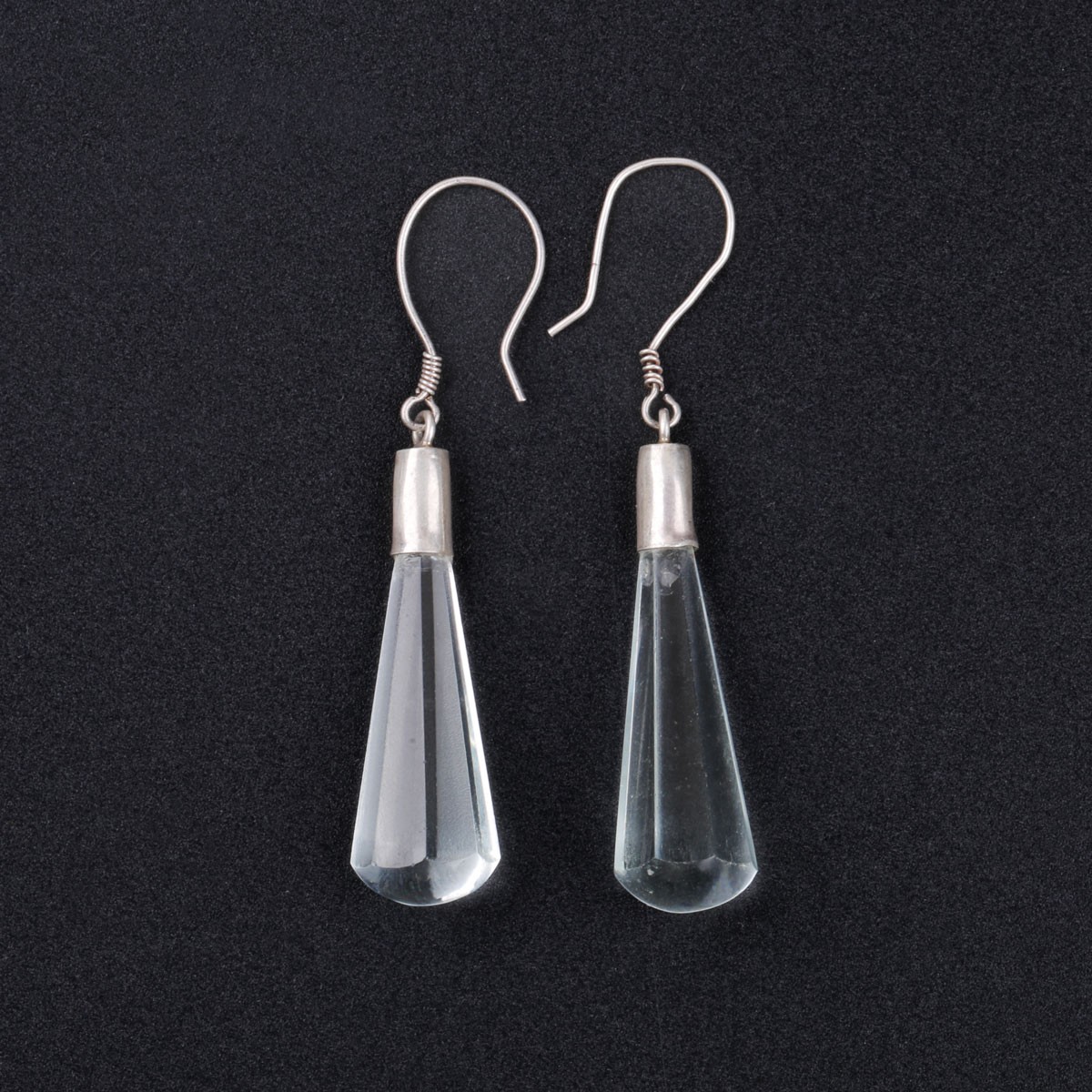 Crystal Hook Earrings | Teardrop Dangle Earrings 1