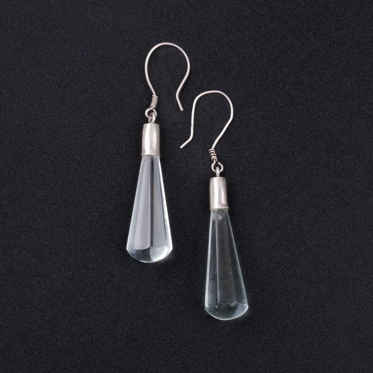 Crystal Hook Earrings | Teardrop Dangle Earrings 2