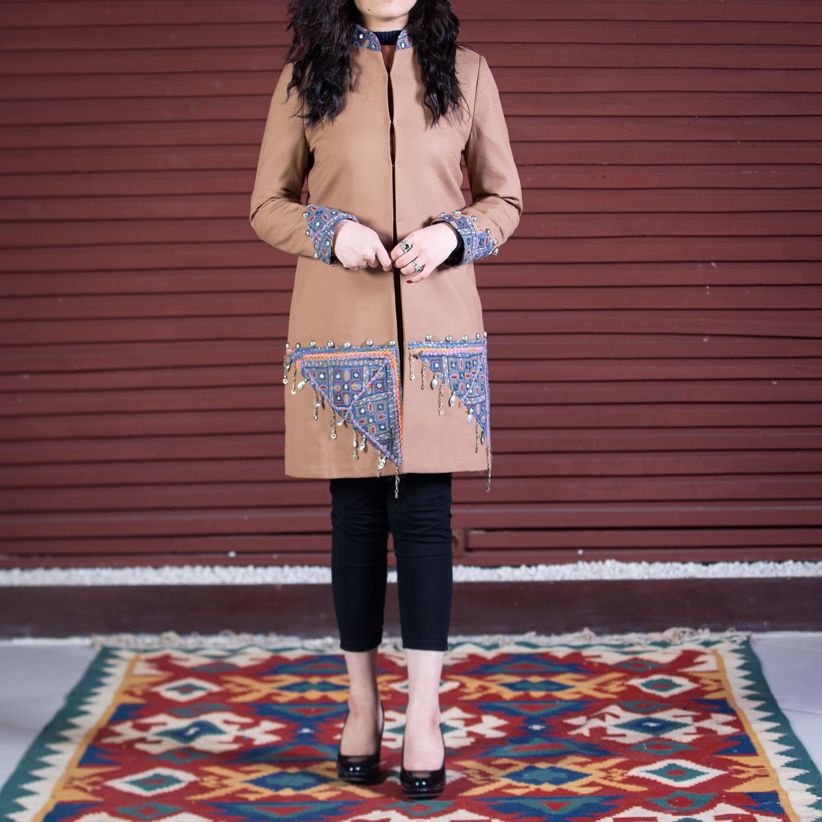 Afghan handmade Coat women 1