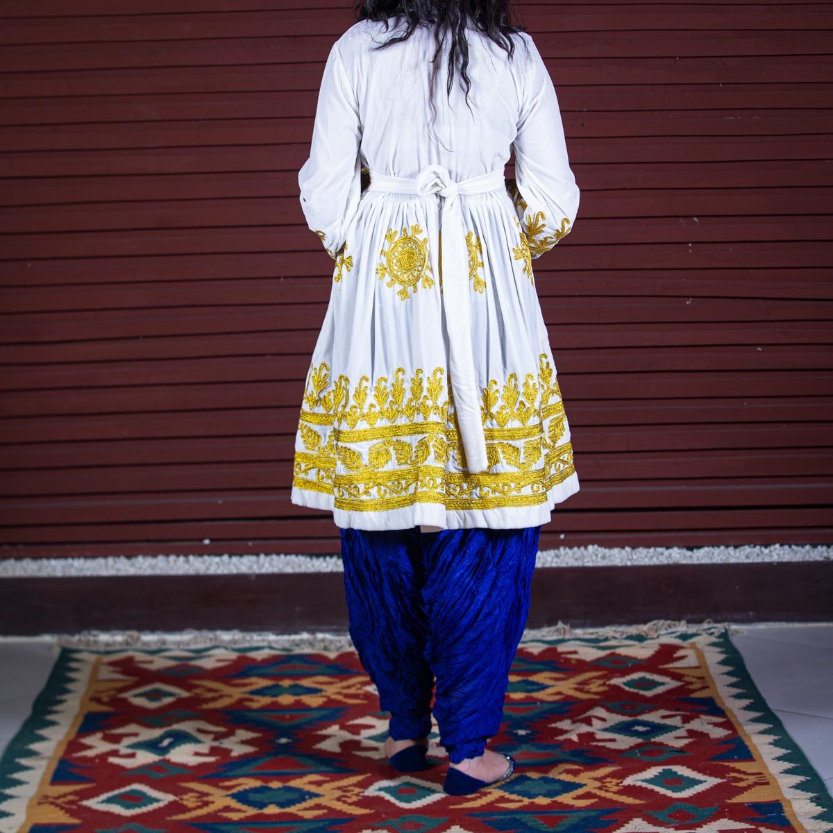 Afghan Short Dress Chermadozi 4