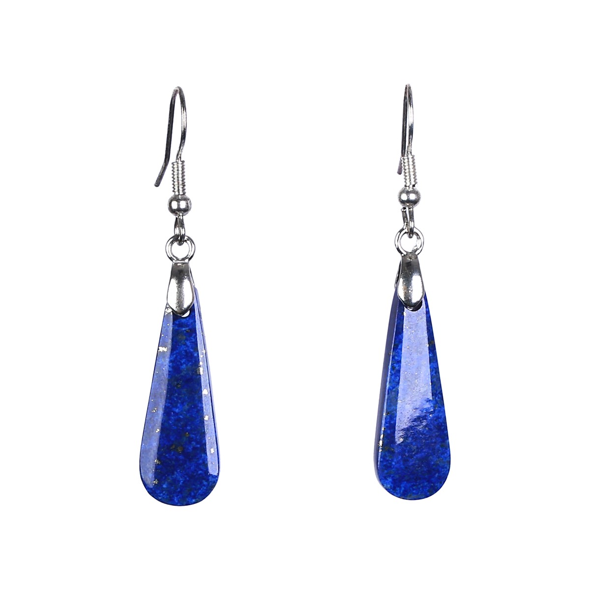 Lapis Lazuli Stone Jewelry Set | Sterling Silver Necklace, Earrings & Bracelet 3