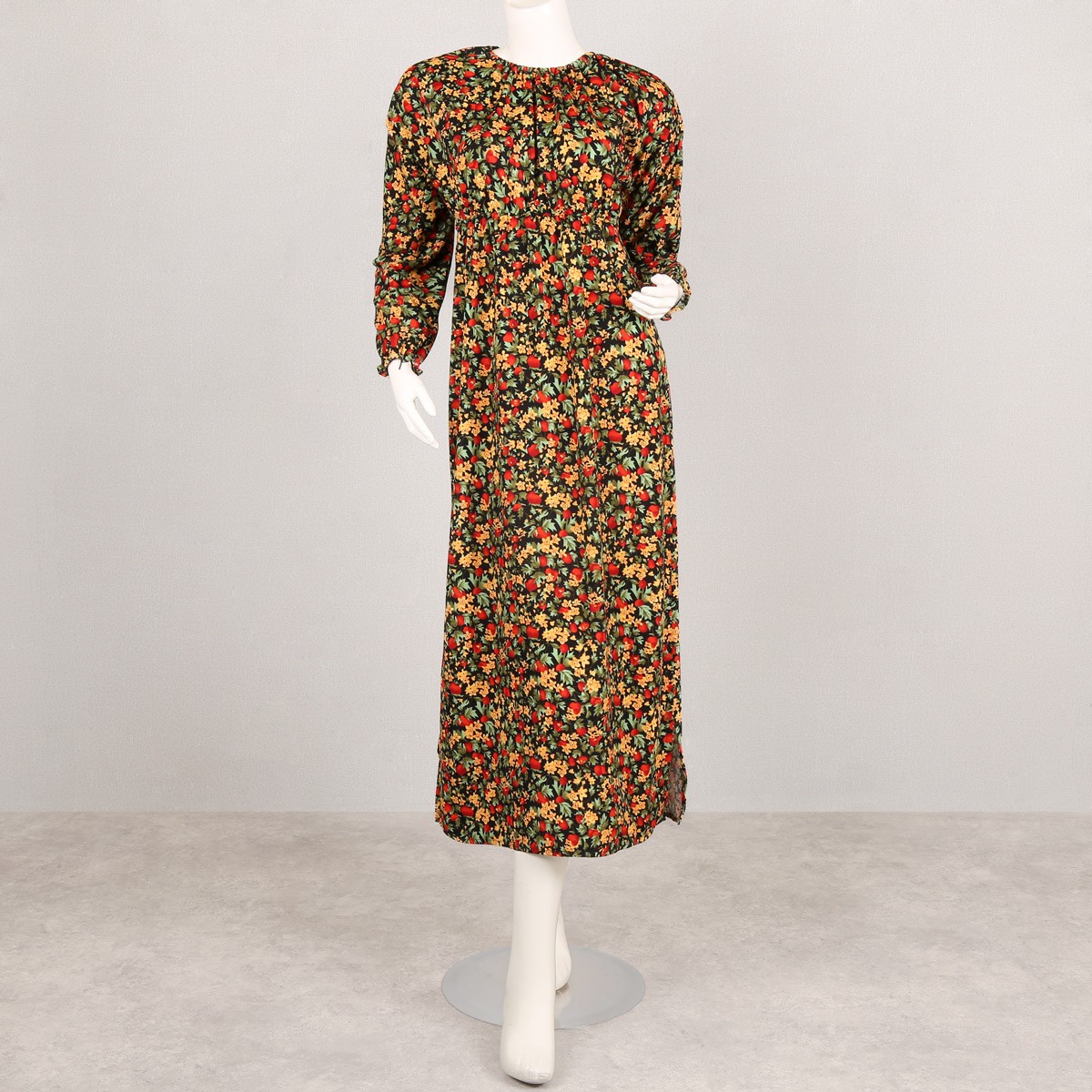 All-Over Printed Stretch Maxi | Plain Casual Wear Gown 3