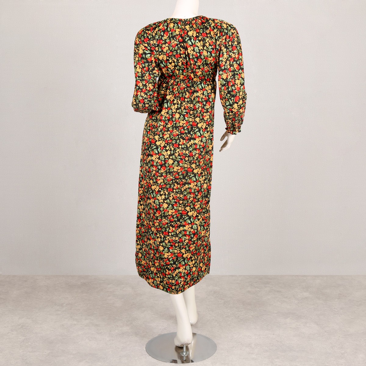 All-Over Printed Stretch Maxi | Plain Casual Wear Gown 2