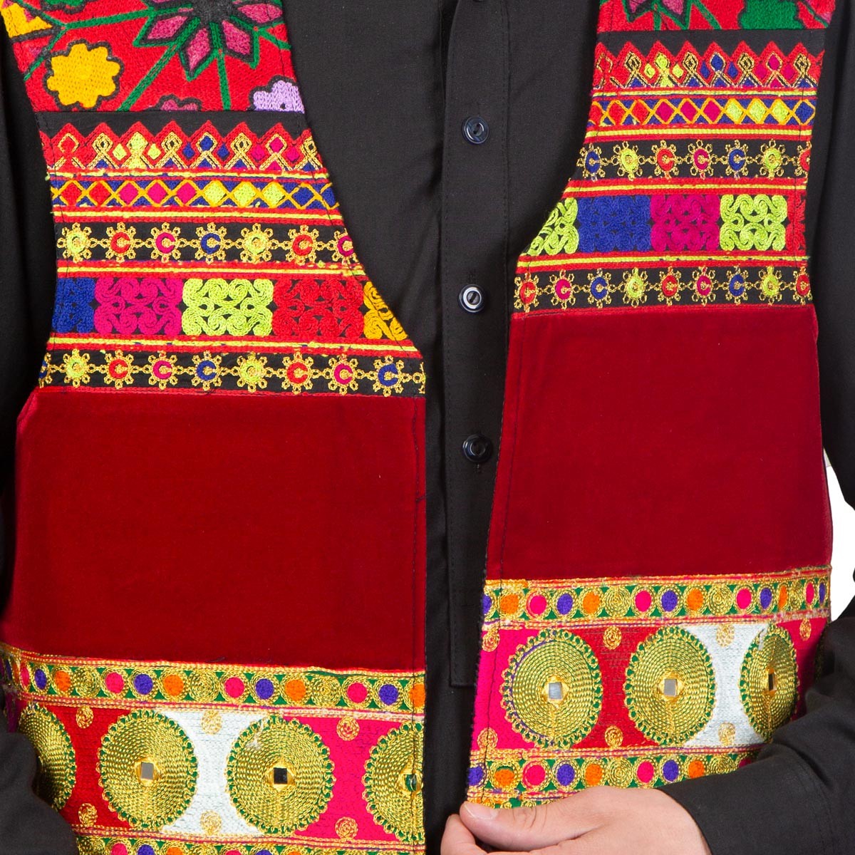 Afghan Waistcoat for Men 2