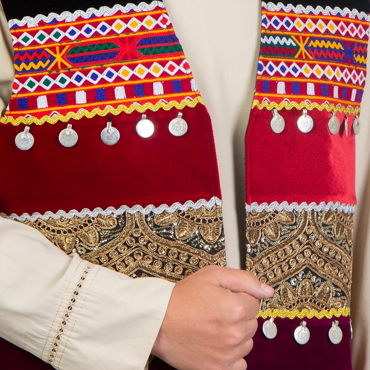 Pauli and Cherma Embroidered Wasket | Waistcoat for Men 2