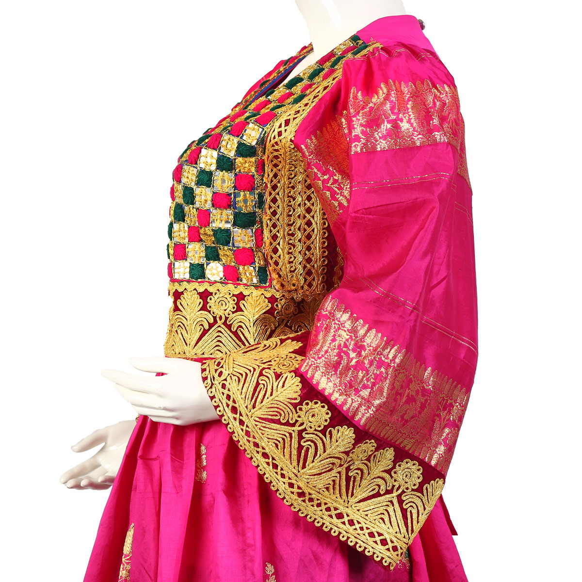 Traditional Handmade Wardaki Styled Dress 4