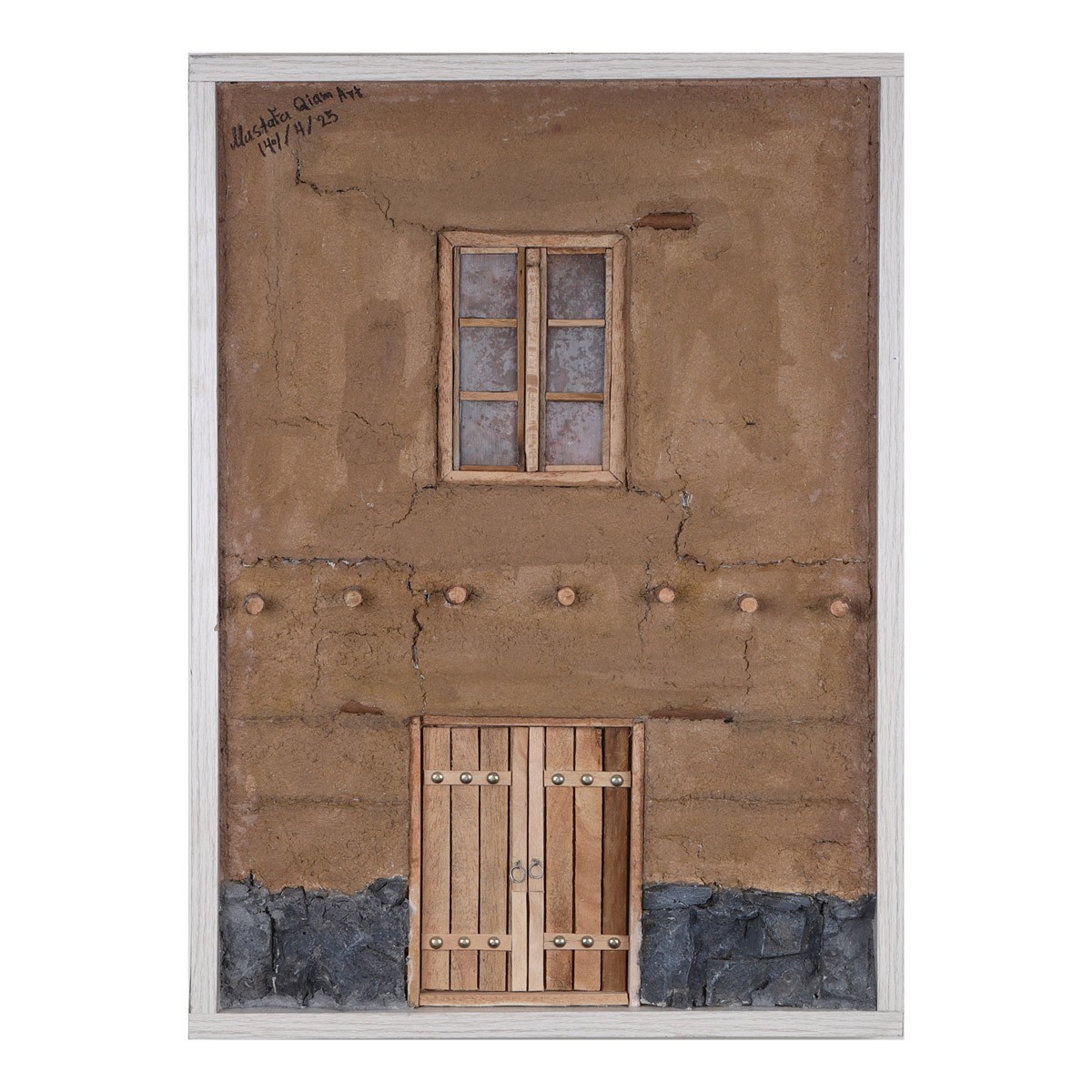 3D Artwork of Ancient Afghan House | Village House Artwork 2