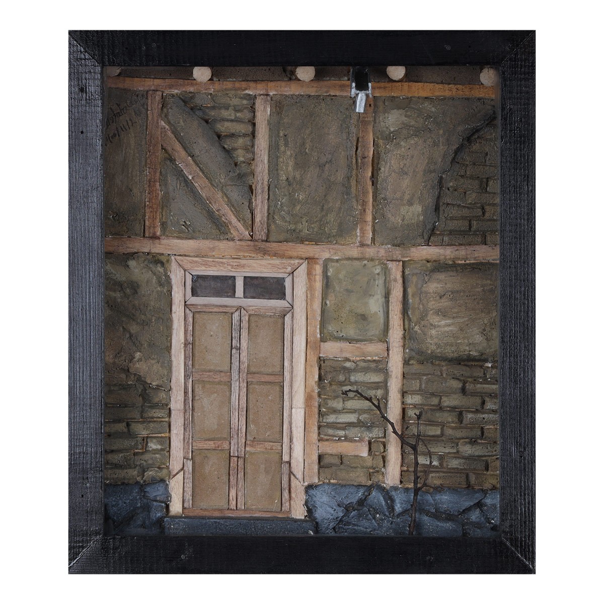 Afghan Historical Wall Door Artwork | Old Door & Wall 3D Artwork 1