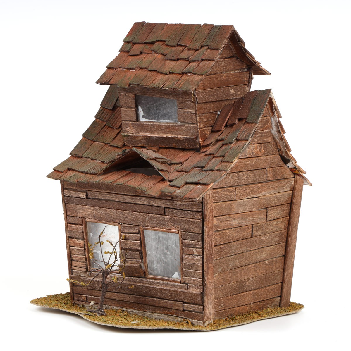 Forest House Artwork | 3D Wooden Cottage Artwork 4