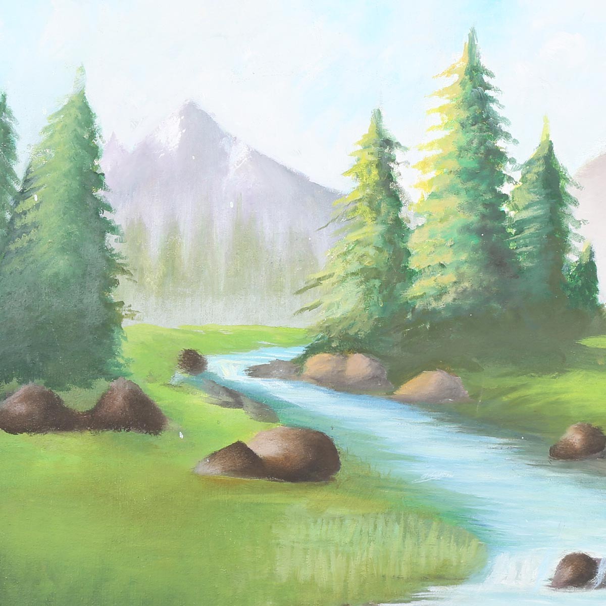 Panjsher Valley Artwork | Oil Color on Canvas 2