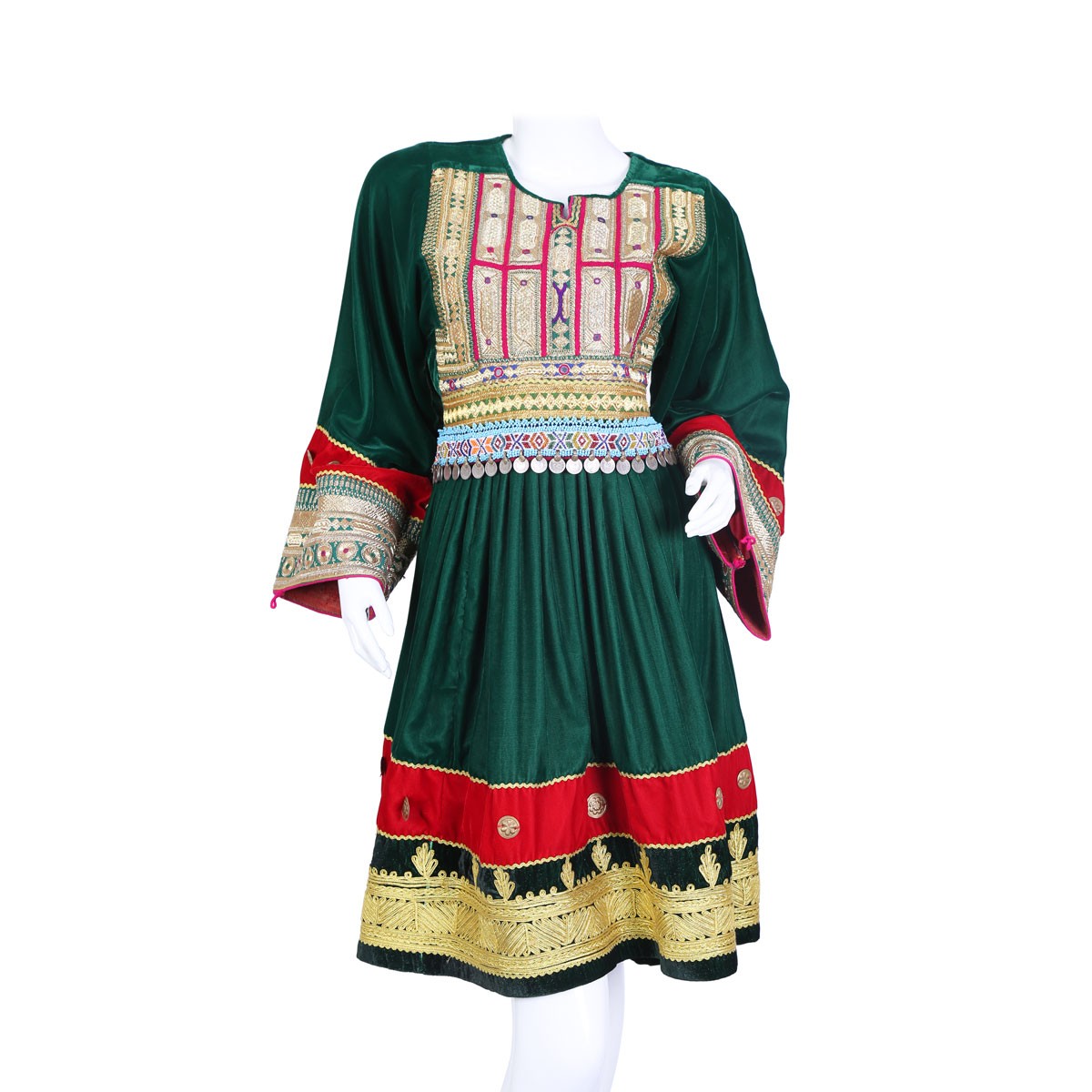 Afghan Short Dress 1