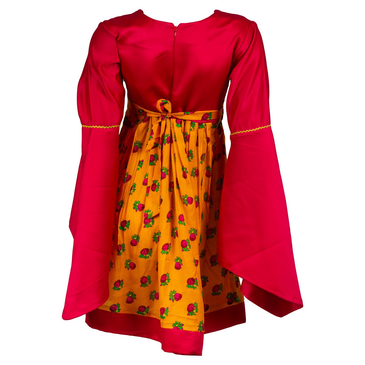 Fancy Gulnegar Party Dress | Hand Embroidered Short Frock 4
