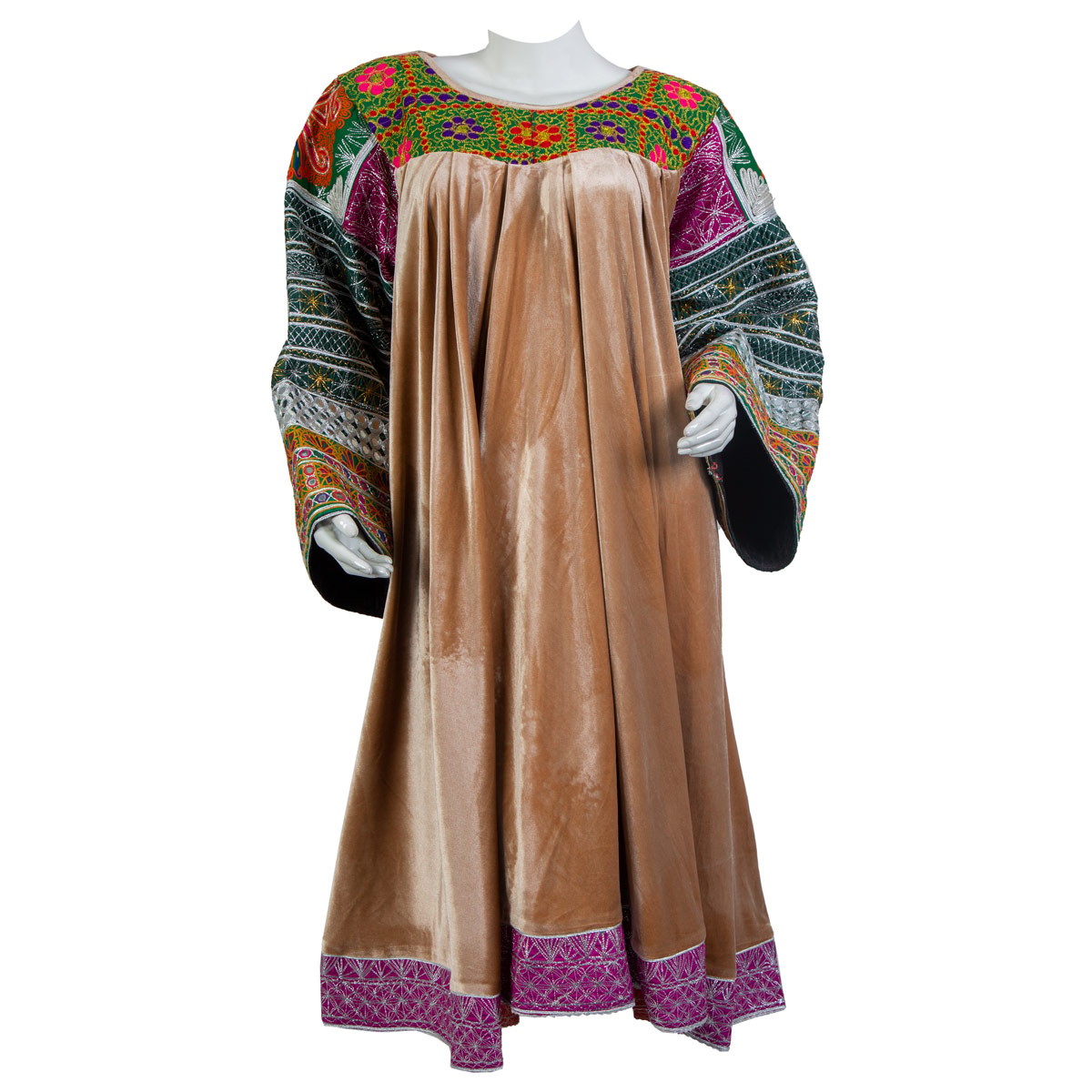 Afghan New Kochi Design Long Dress | Handmade Party Clothes 1
