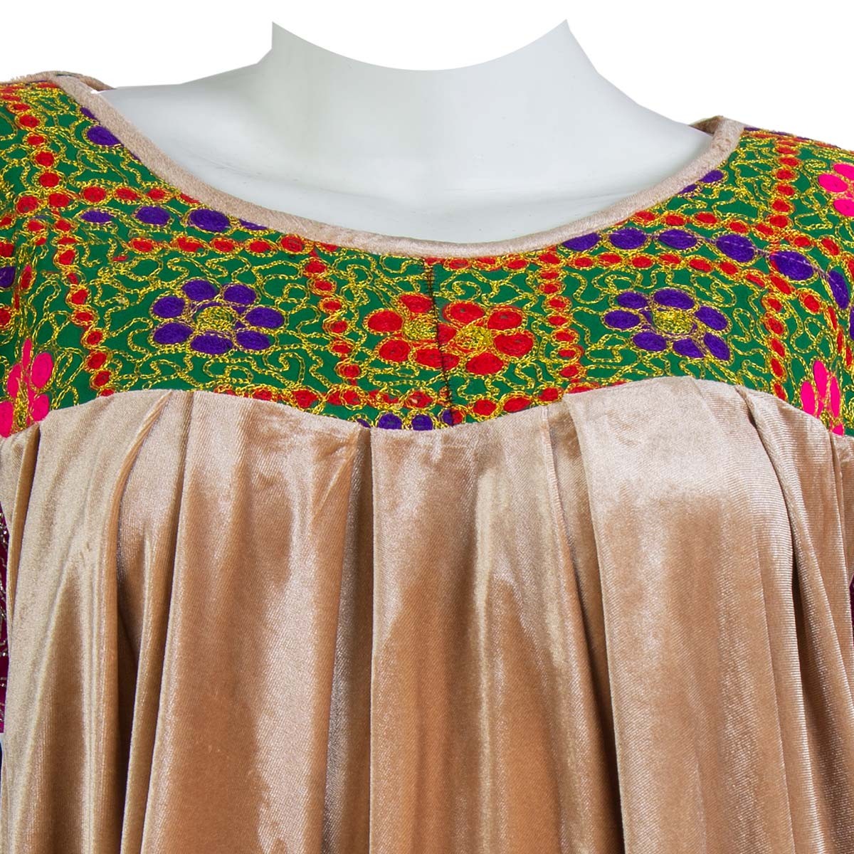 Afghan New Kochi Design Long Dress | Handmade Party Clothes 3