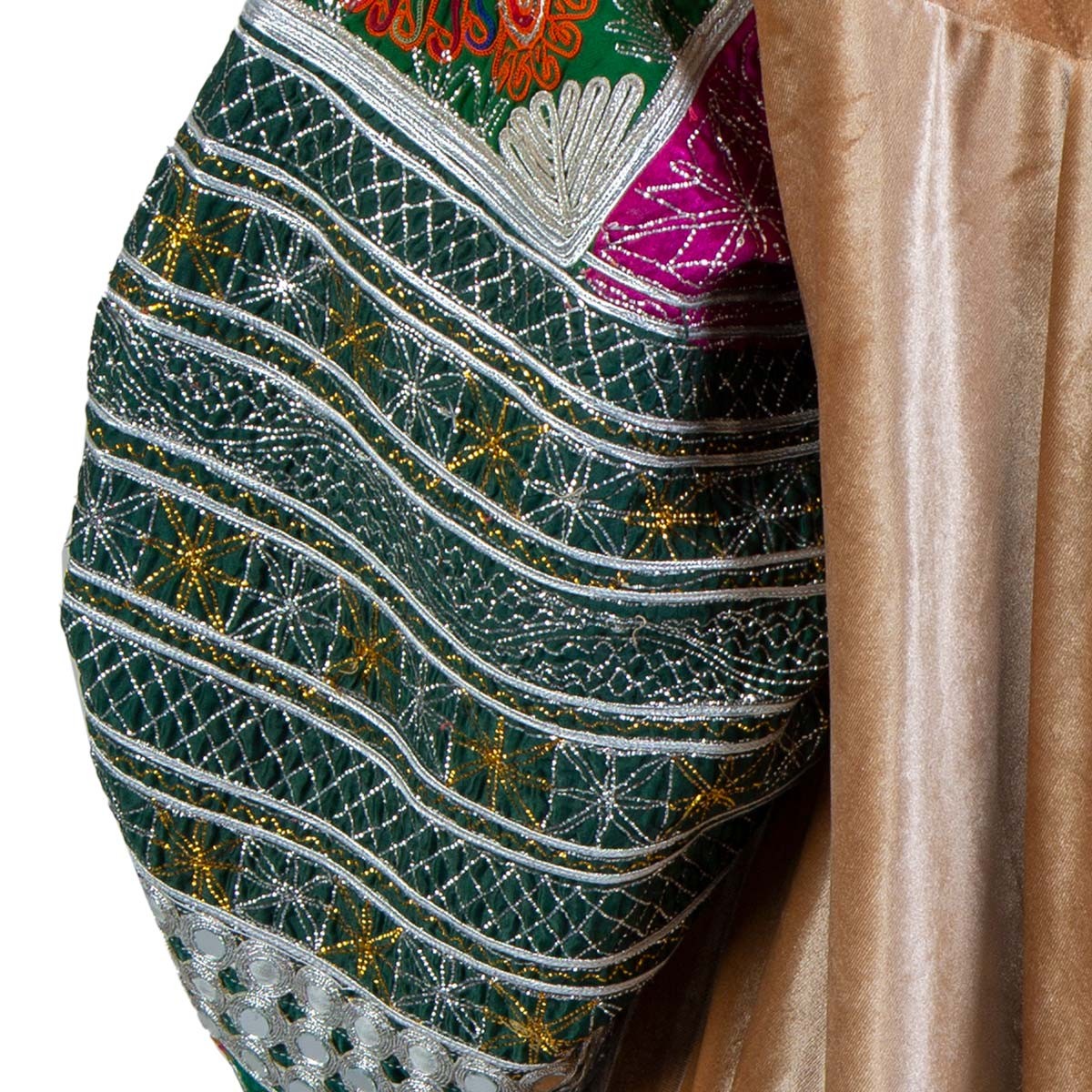 Afghan New Kochi Design Long Dress | Handmade Party Clothes 4