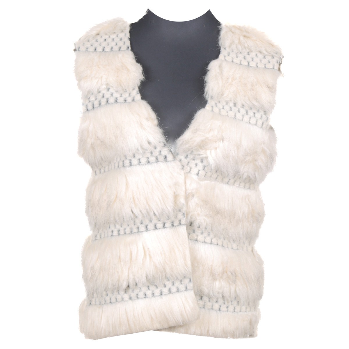 Faux-Fur Handmade Sleeveless Jacket | Waistcoat 1