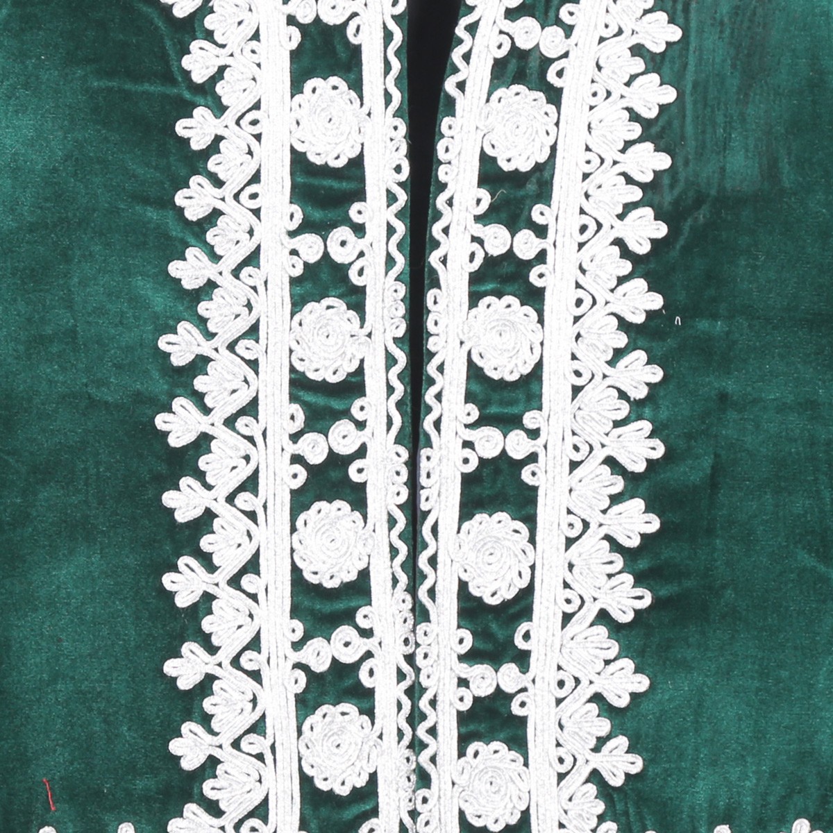 Green Embroidered Waistcoat 2