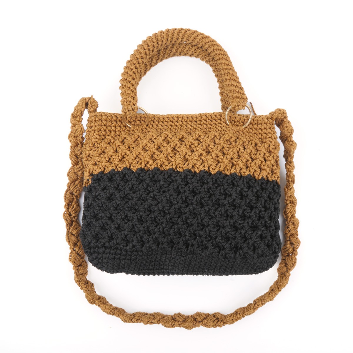 Blackish Brown Quilted Bag | White Bead Embroidered Birkin Bag 2