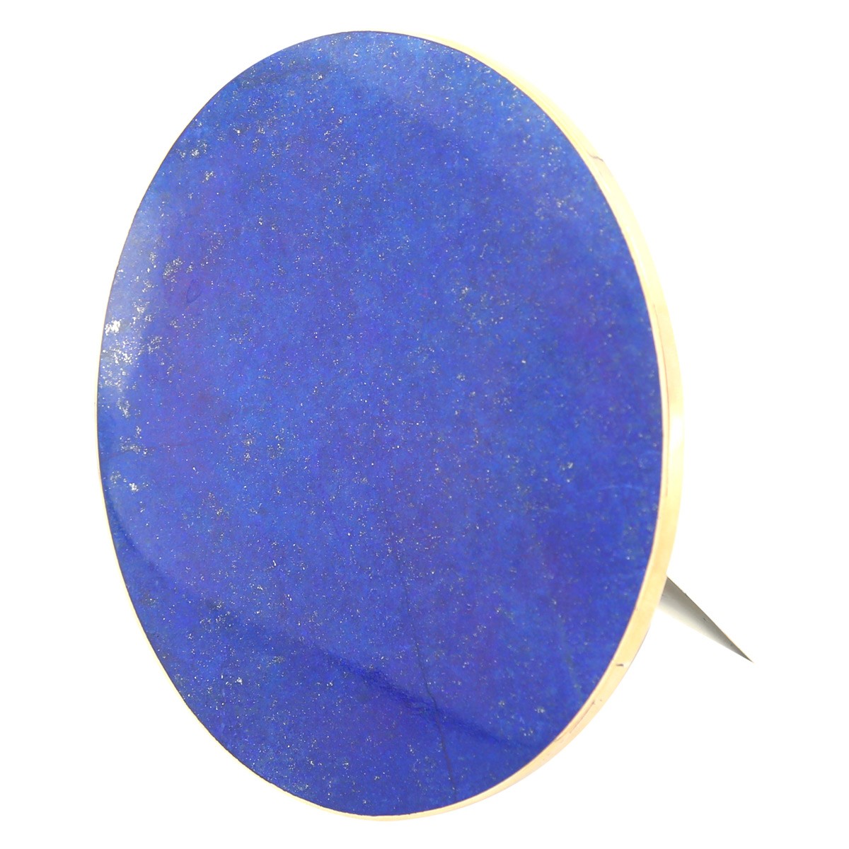 Lapis Handmade Decorative Stand | Bronze Circular Stand For Décor 1