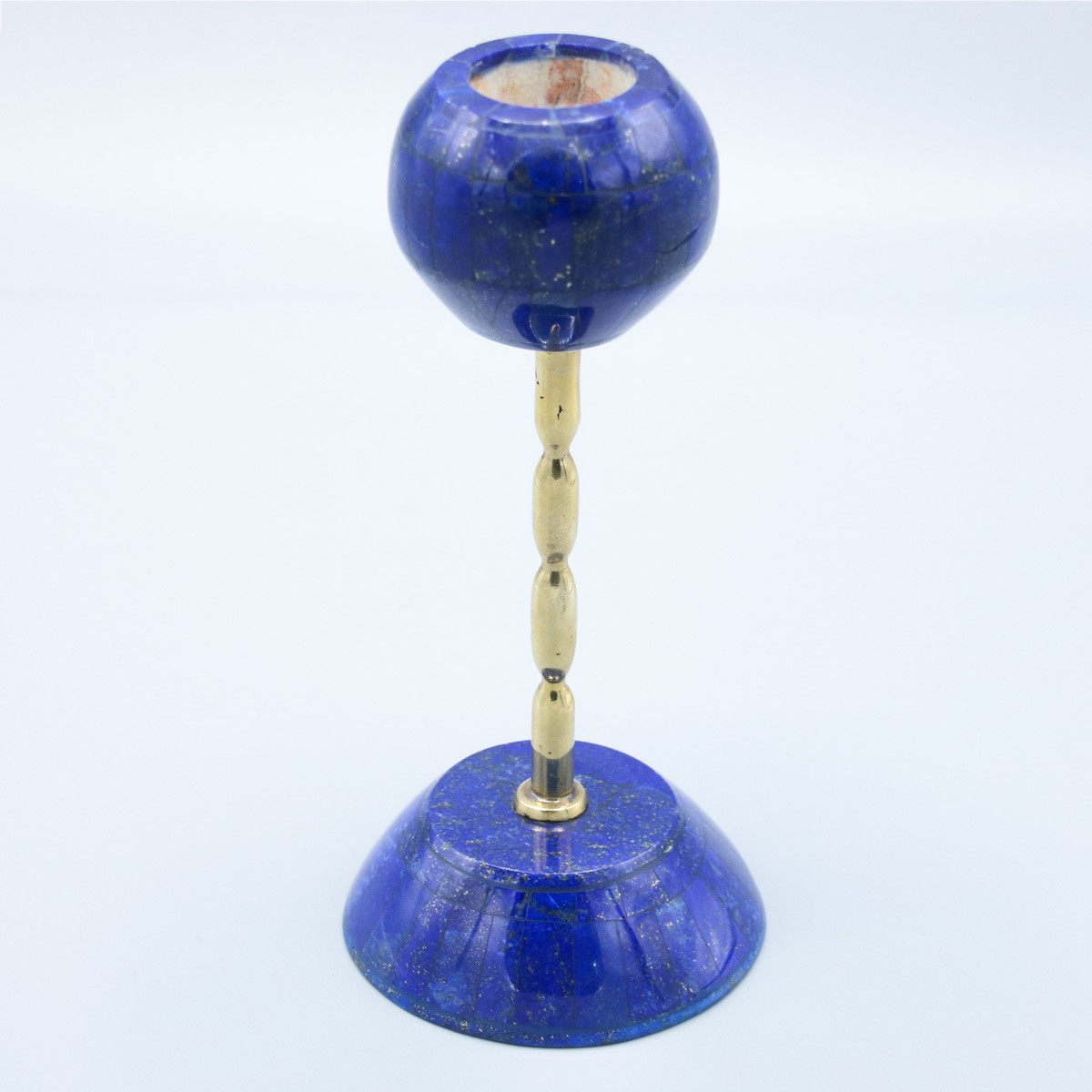 Lapis Lazuli Candle Holder | Solo Handmade Candle Stand 1