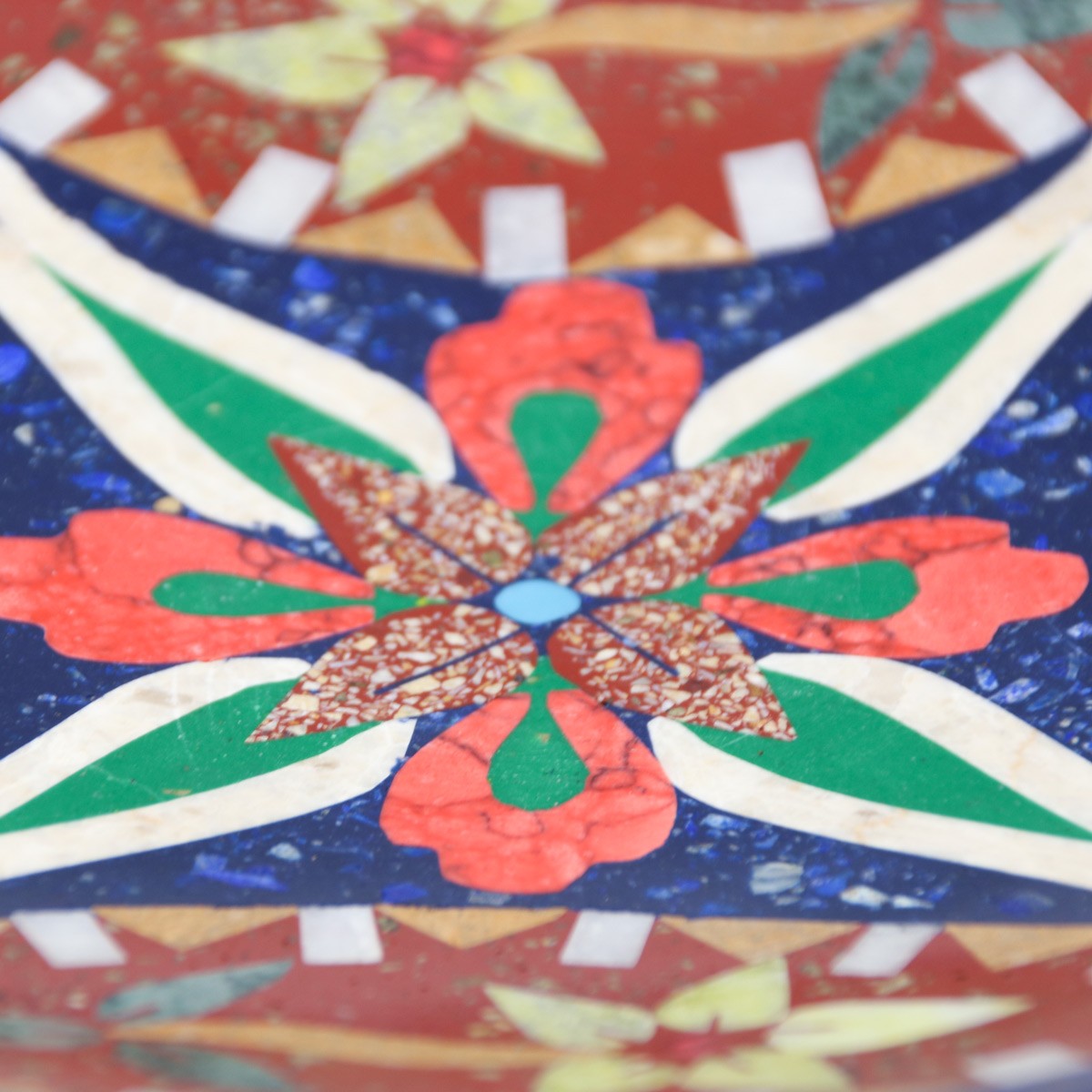 Wall Hanging Plate | Multi-Stoned Handmade Plate 4