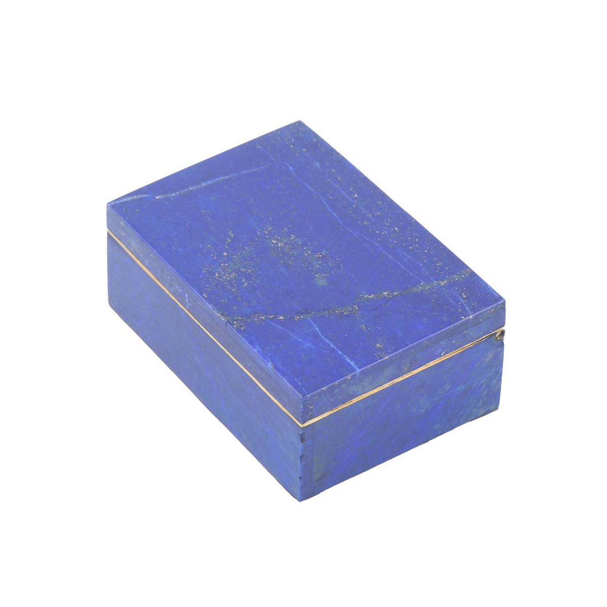 Lapis Lazuli Stone Jewel Box | Rectangle Jewelry Box Handmade 1