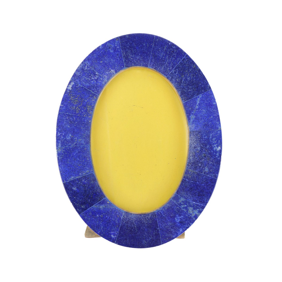 Lapis Lazuli Round Shape Photo Frame | Ellipse Shape Photo Frame 2