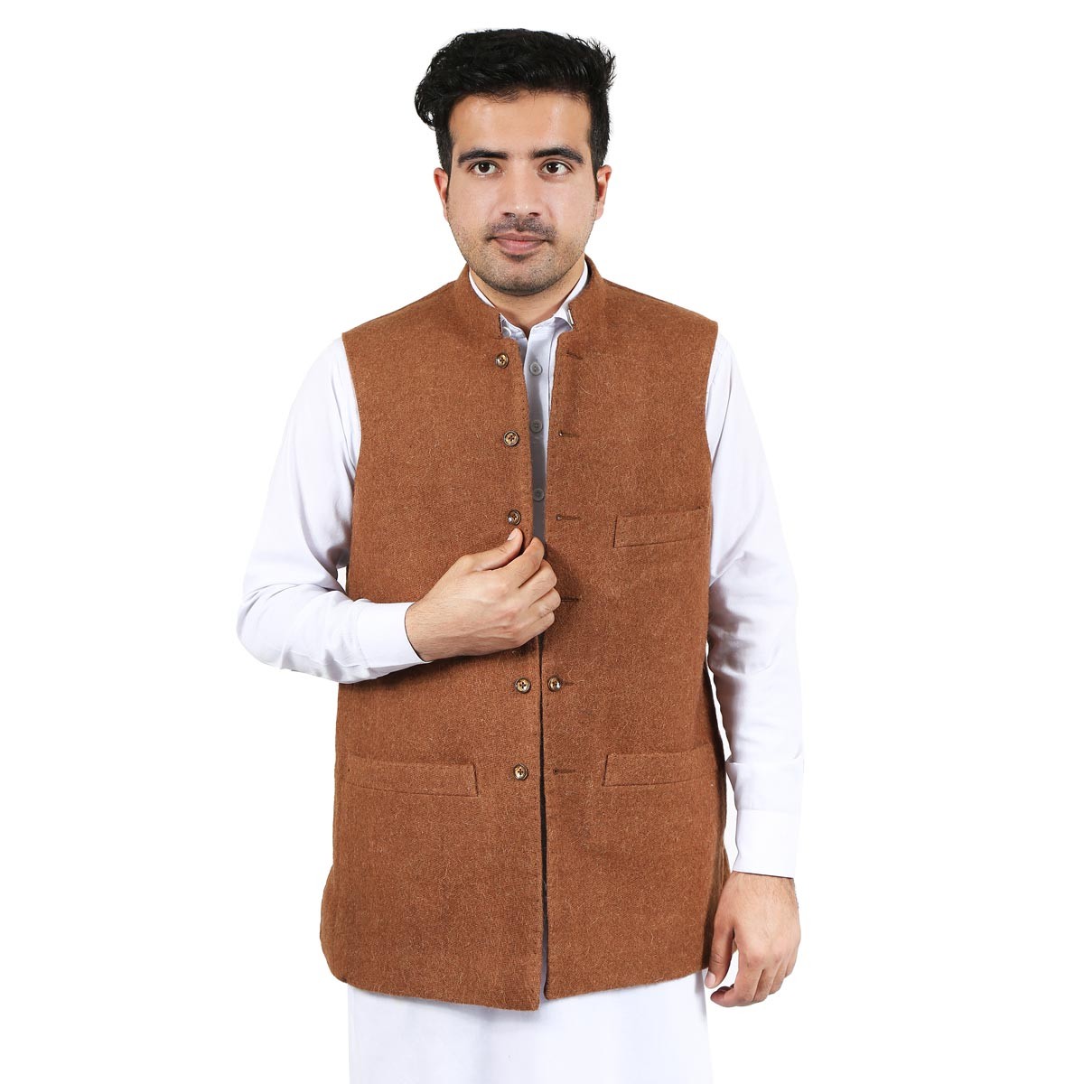 Wool Waistcoat | Casual Wear Vest Men 1
