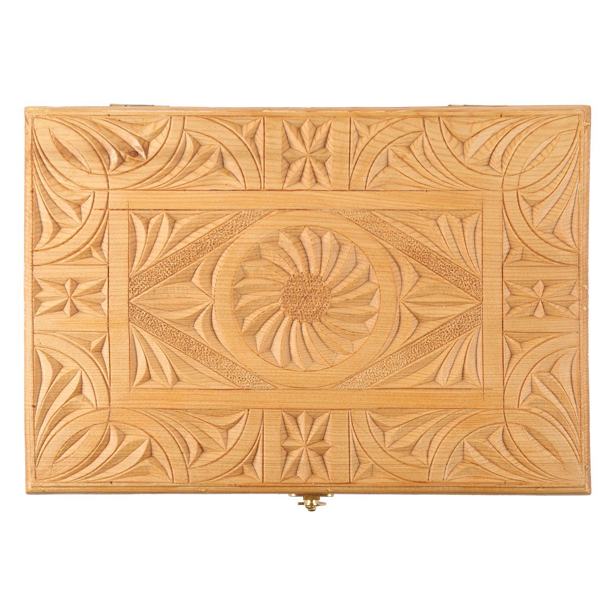 Jewelry Box With Fine Carvings Wooden Jewelry Box 3