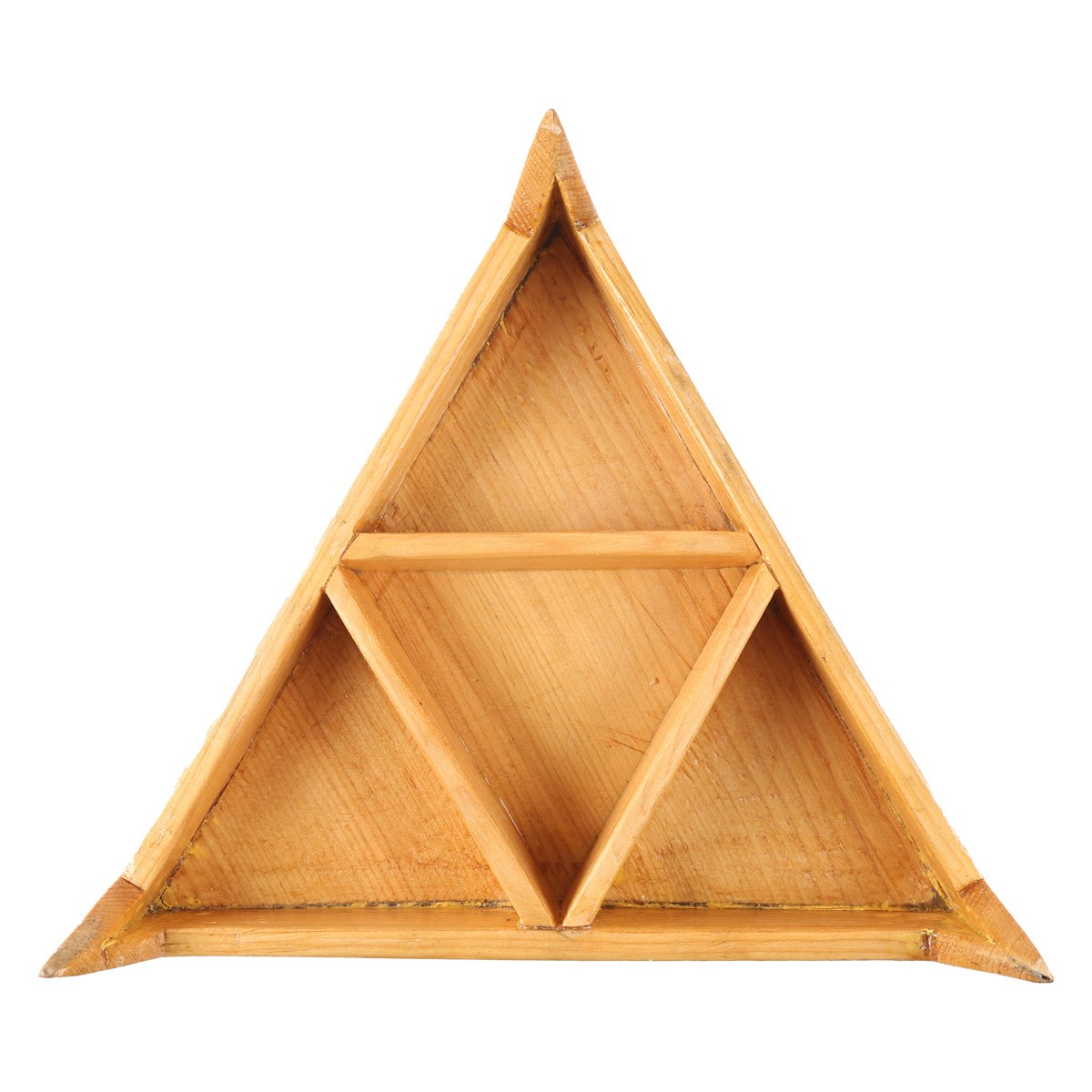 Triangular Wooden Dry Fruit Dish | Archa Wood Candy Dish 3