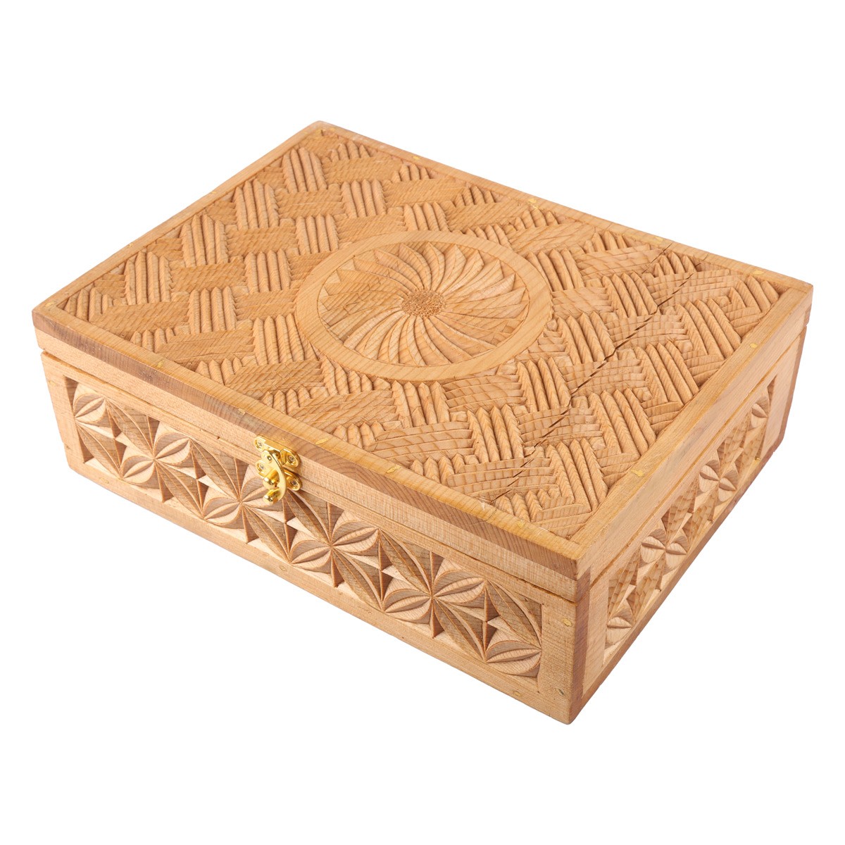 Rectangular Crafted Jewel Box | Wooden Jewelry Box 1