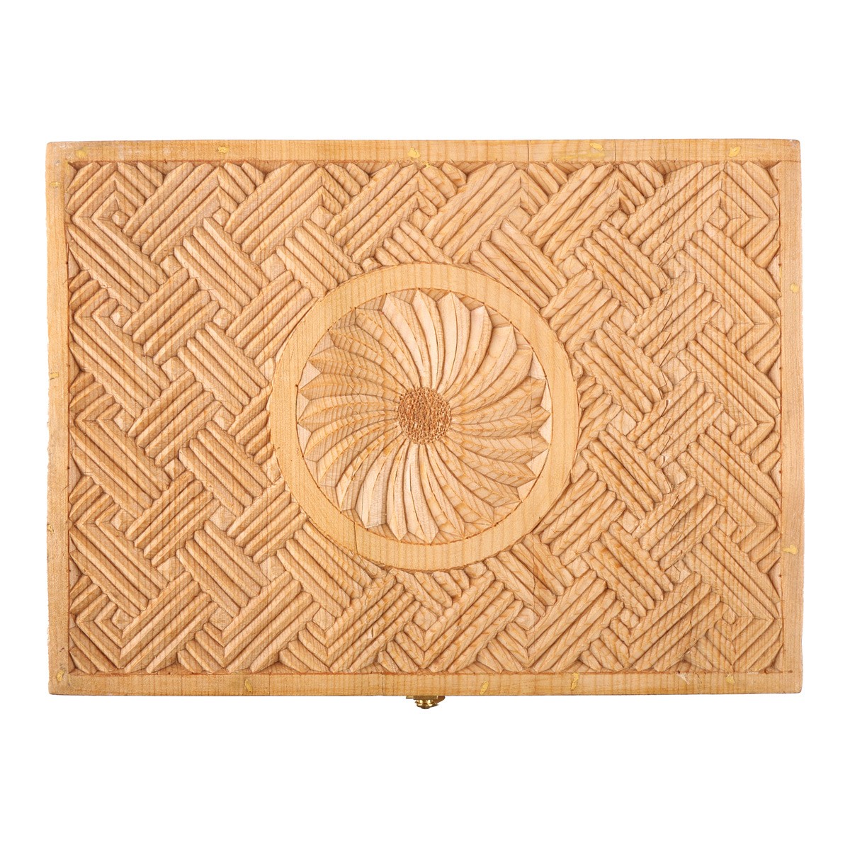Rectangular Crafted Jewel Box | Wooden Jewelry Box 5