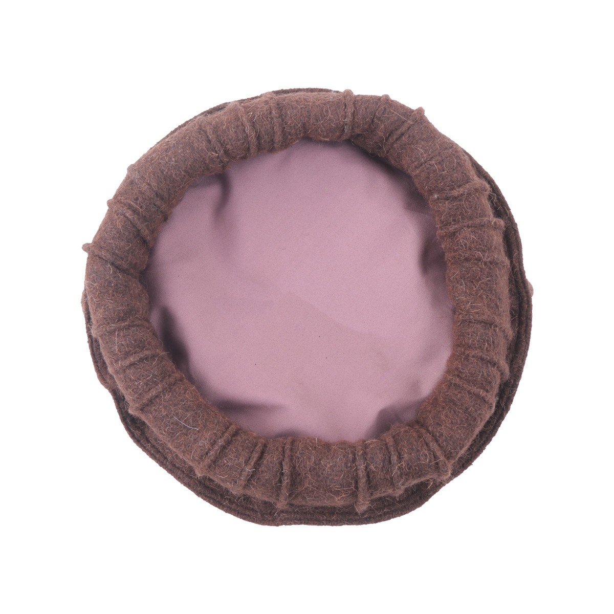Dark Brown Nuristani Pakol | Beanie Authuntic Beret Hat 3