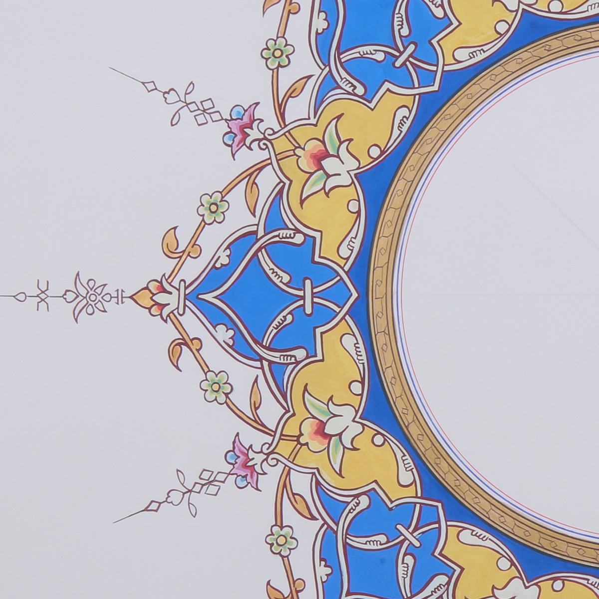 Mandala Frame Artwork | Round Miniature Frame Artwork 2