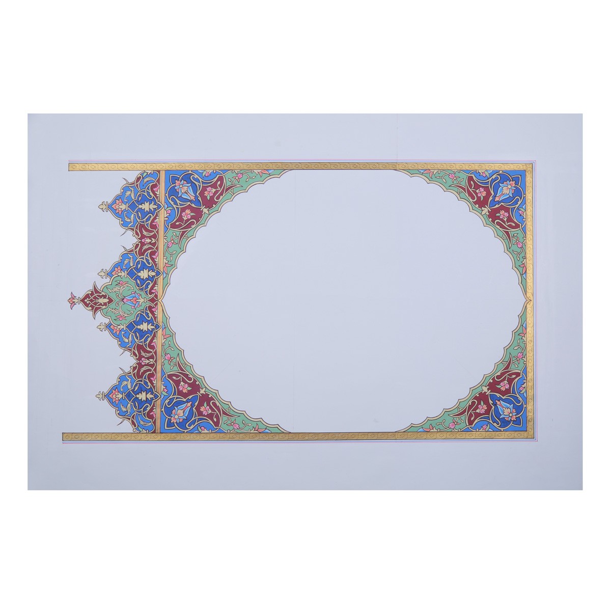 Frame Accent and Crown | Miniature Frame Border 1