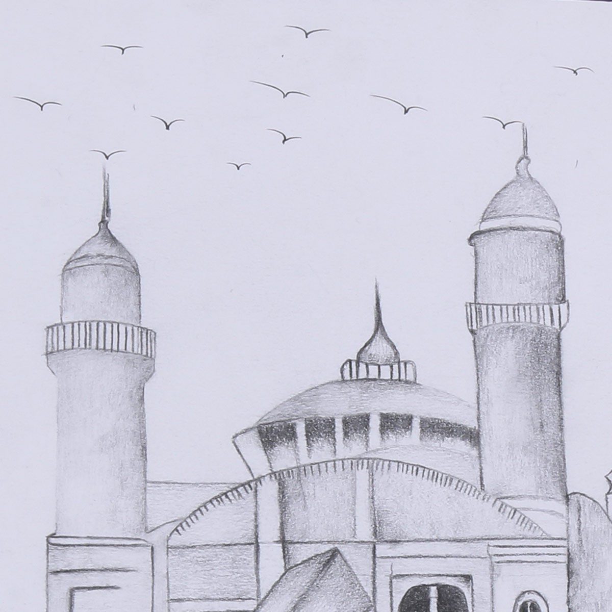 Shah Do Shamshira Sketch Painting | Wall-Hanging Artwork 3