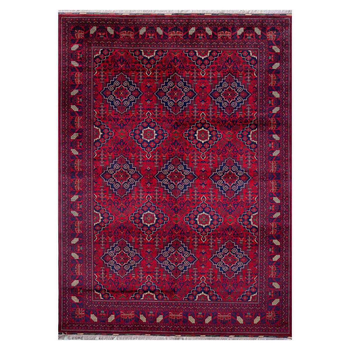Khal Mohammadi Design Handwoven Carpet | 11' 5" X 8' 3" 1