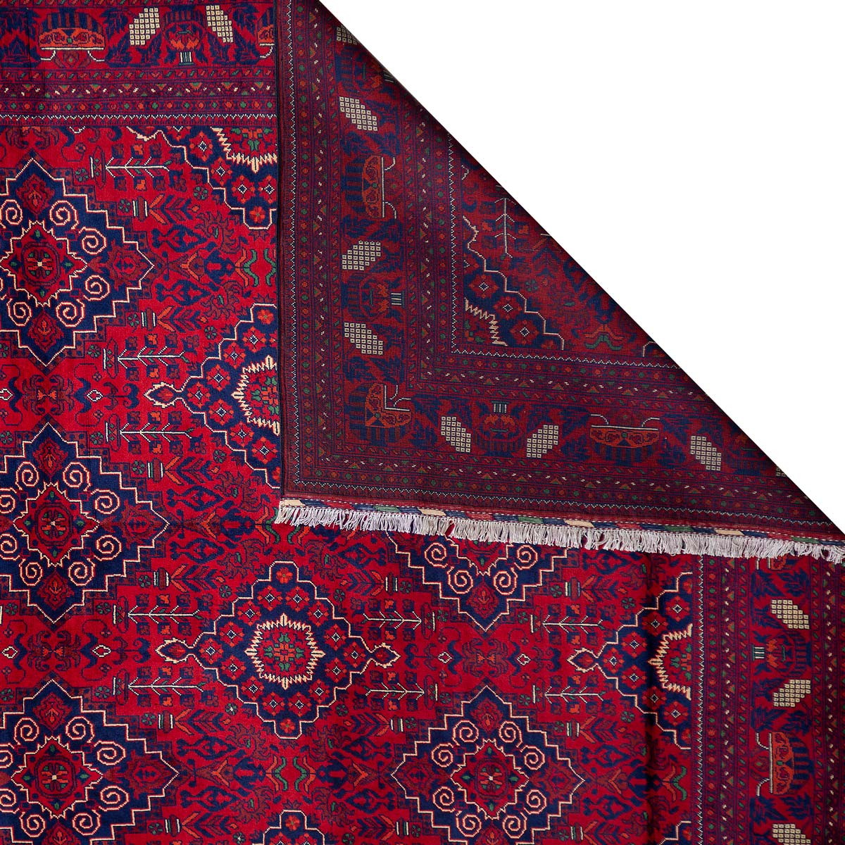 Khal Mohammadi Design Handwoven Carpet | 11' 5" X 8' 3" 3