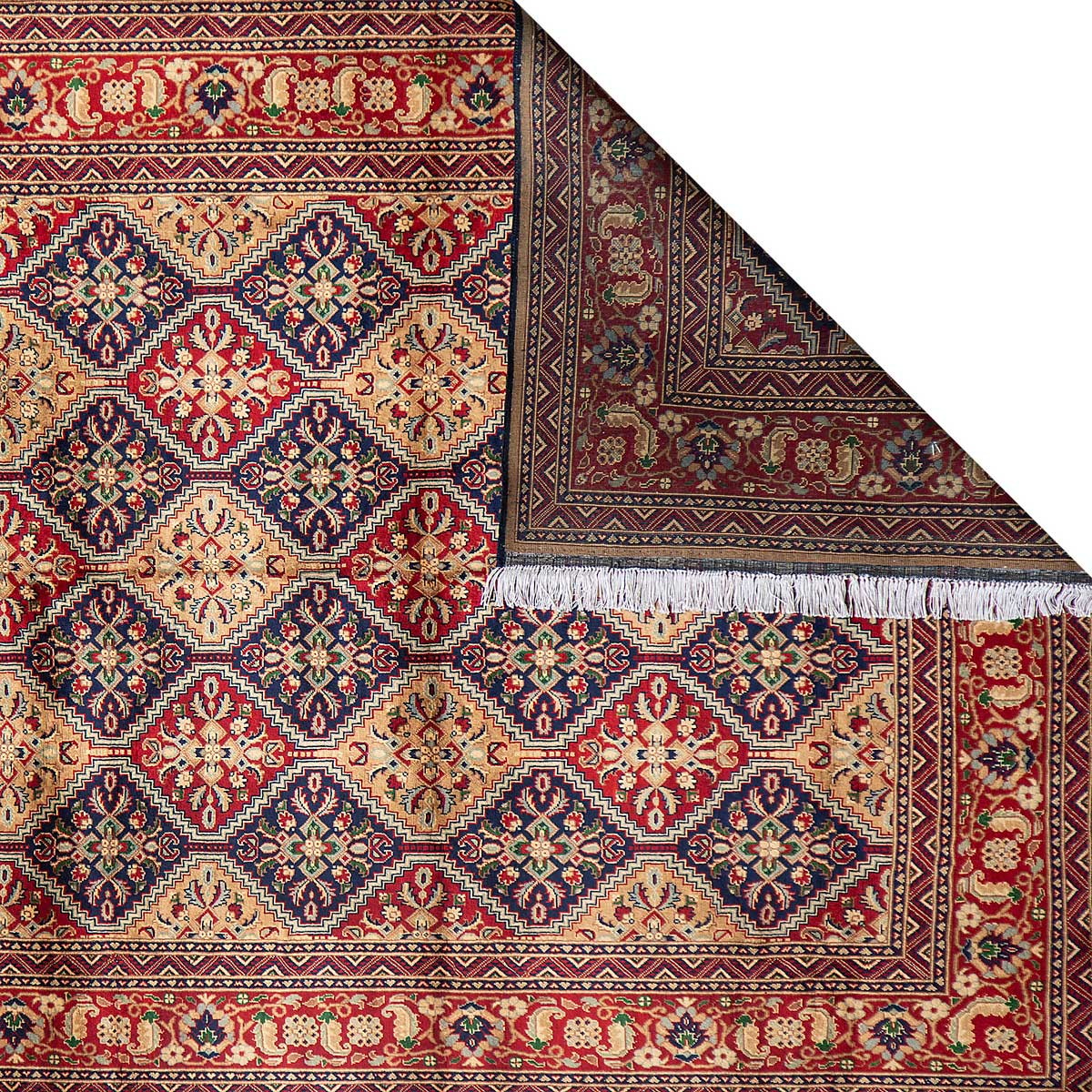 Yosouf Bahaye Design Beljik Mazari Handwoven Rug | 8' 1" X 5' 3" 3