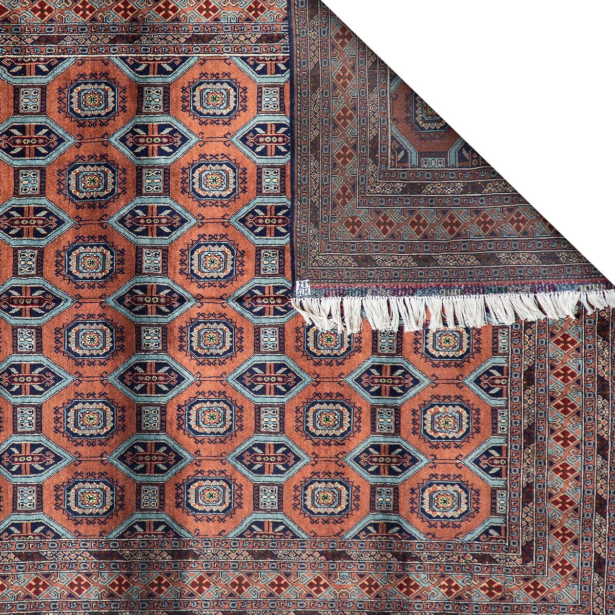 Zahir Shahi Design Trending Mazari Handmade Carpet | 6' 7" X 4' 9" 3