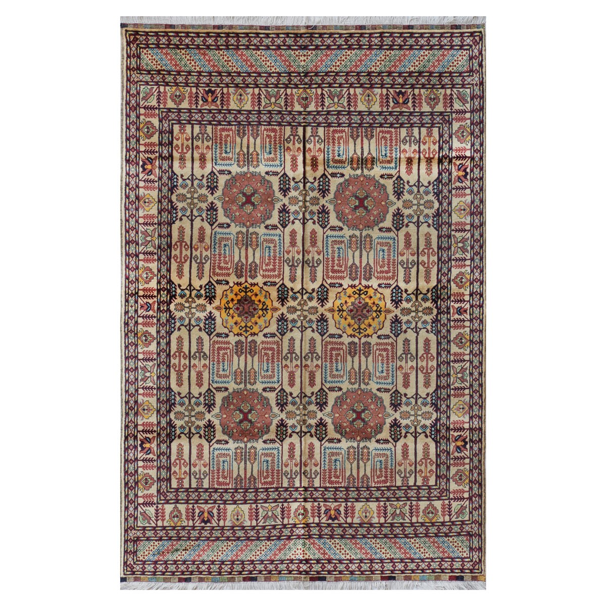 Gandomi Handwoven Carpet | 7' 2" X 4' 9" 1